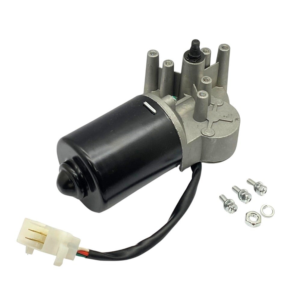 24V SİLECEK MOTORU AĞIR HİZMET (KABLOLU SOKETLİ 5 FİŞ)
