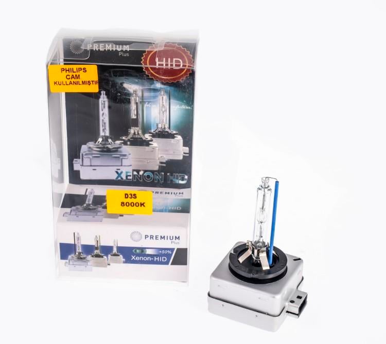 PREMIUM 12V-85V XENON AMPUL D3S 35W 8000K