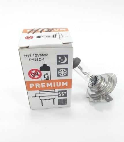 PREMIUM 12V H18 AMPUL PY26D-1 65W FORD