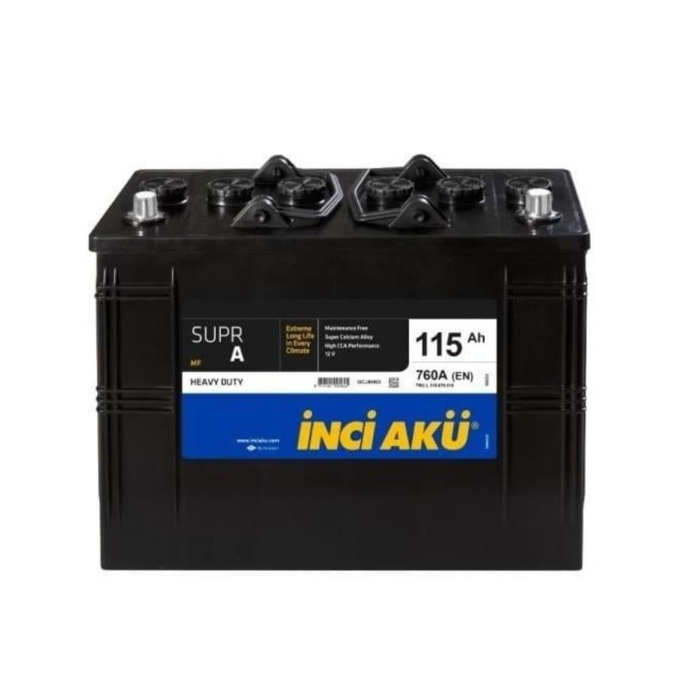 İNCİ 12V 115 AH AKÜ SUPR A SENTOR 760 A (EN) (344*173*237)
