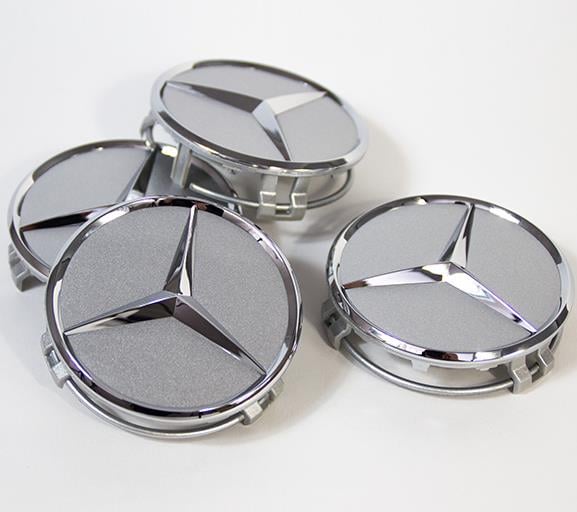 JANT GÖBEĞİ ARMASI MERCEDES (7.5 CM) (4 ADET)