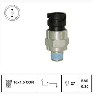 FREN MÜŞÜRÜ (0,30 BAR) (M16 X 1.5 KONİK) VOLVO