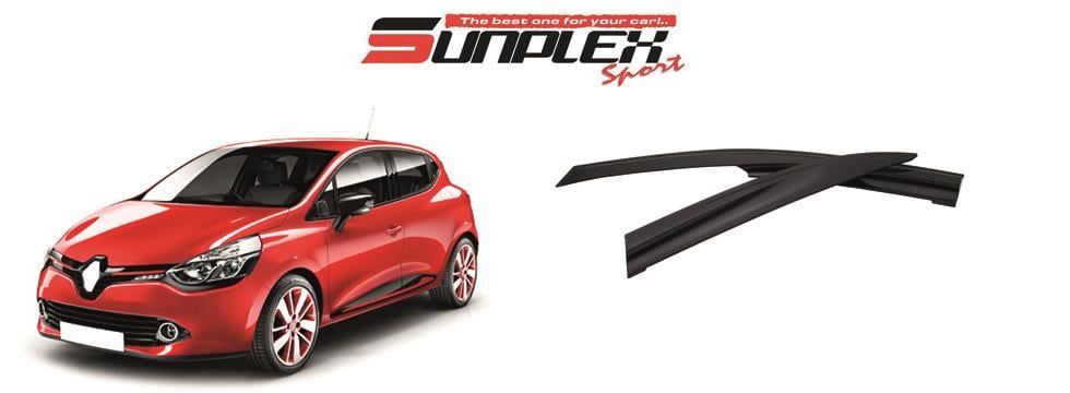 SUNPLEX CAM RÜZGARLIĞI MUGEN RENAULT CLIO IV 2012 > (4 AD)