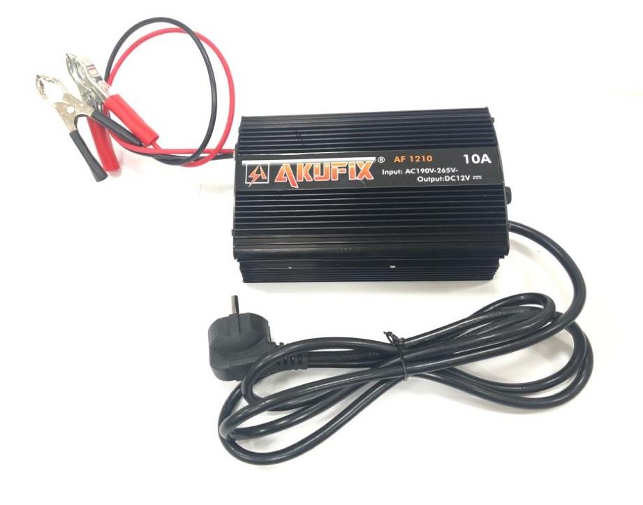 AKÜFIX 12V ŞARJ REDRESÖRÜ 10 A (AKÜ ŞARJ CİHAZI)