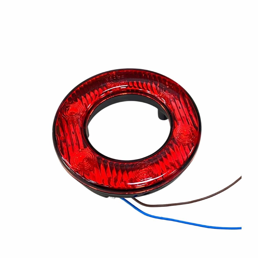 SABA 24V PARK STOP LAMBASI DIŞ (ÇAMURLUK) LEDLİ KIRMIZI ISUZU TURKUAZ/NEOPLAN OTOBÜS (98 MM)