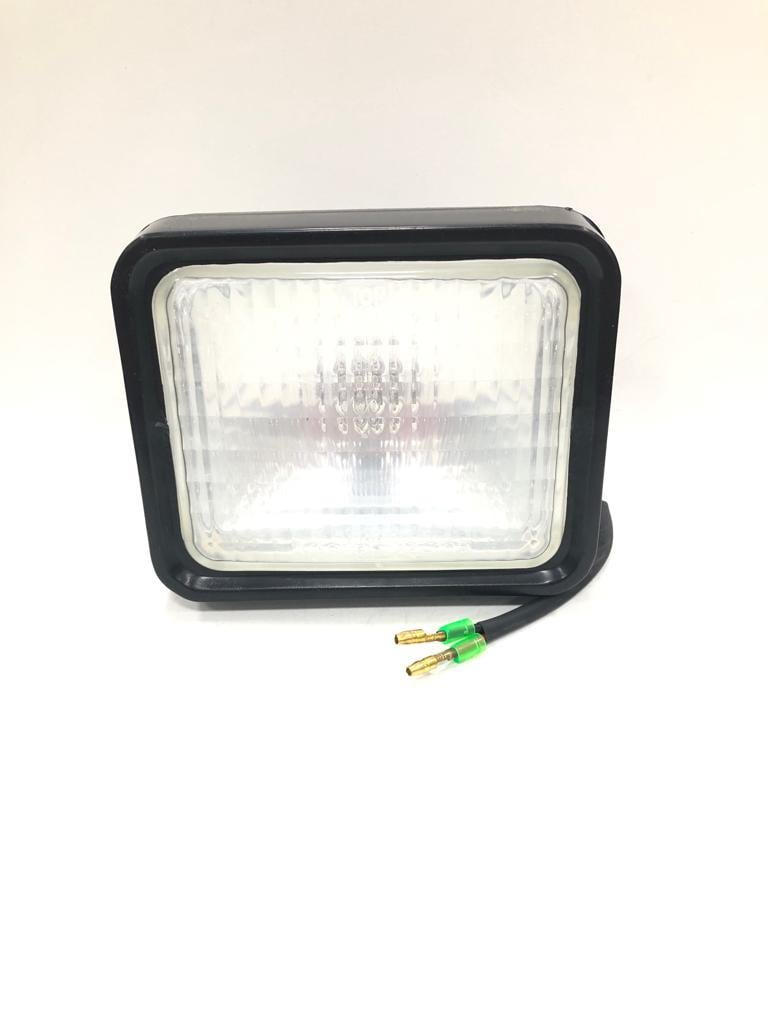 24V ÇALIŞMA LAMBASI-FARI (YANDAN BAĞLANTILI) (H3 AMPULLÜ) (140*110 MM) FORKLİFT-İŞ MAKİNASI