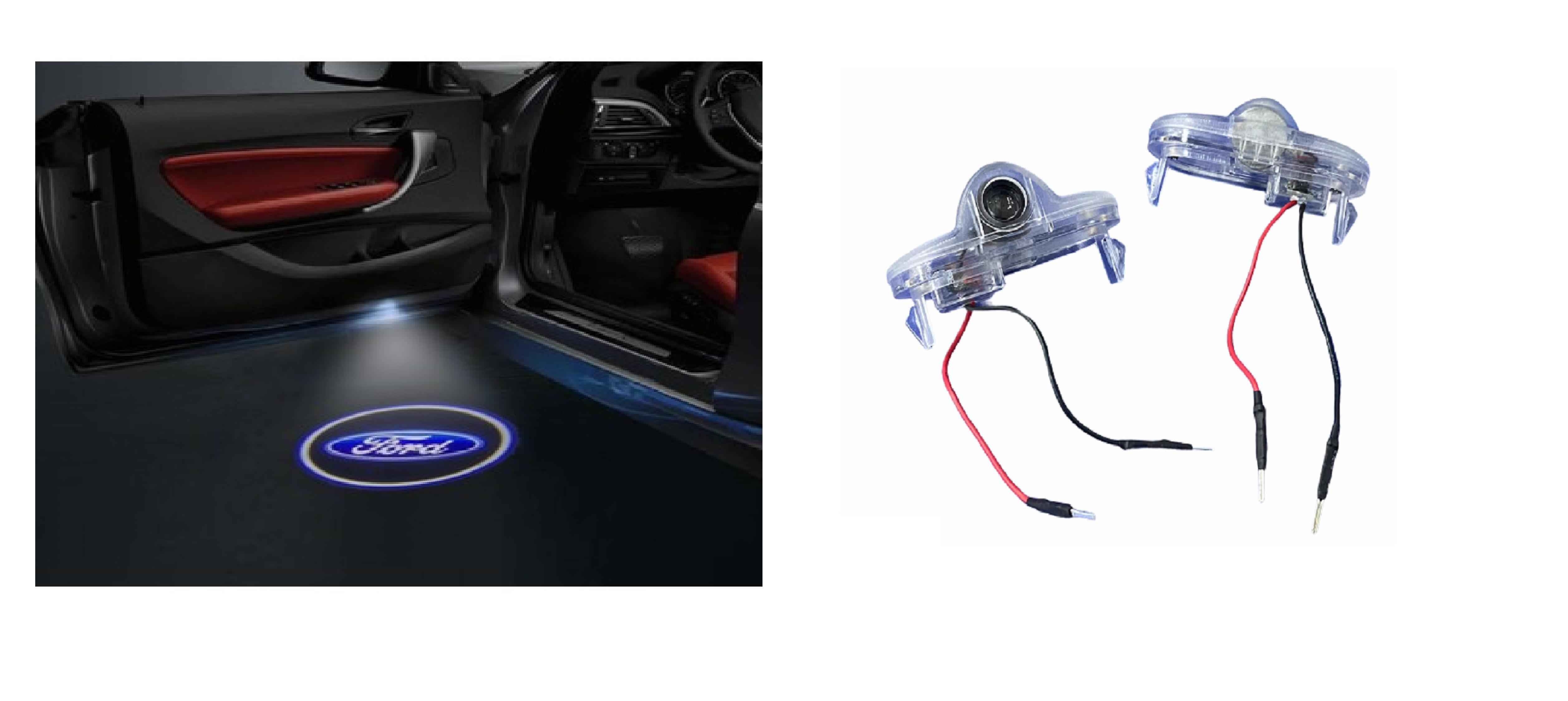 KAPI ALTI LOGO LAZER IŞIK LED 3D GEÇMELİ FORD (2 AD)