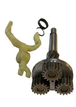 MARŞ REDÜKTÖR DİŞLİ MİLİ (SET) (ÇATAL+SEGMAN YÜKSÜK) MITSUBISHI TİPİ CITROEN-PEUGEOT-RENAULT