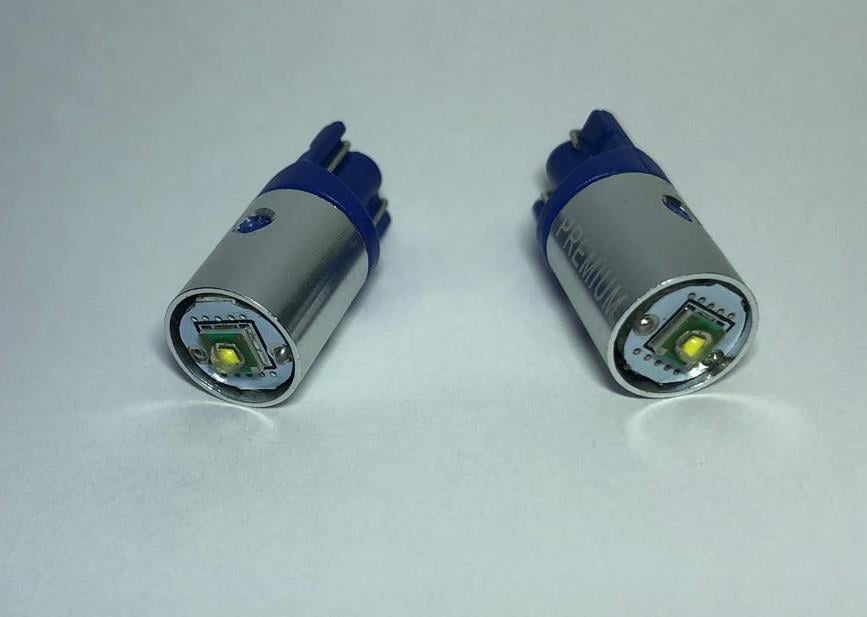 PREMIUM 12V DİPSİZ AMPUL T10 TEK LEDLİ 6000K (OSRAM CHIP) (2 AD)