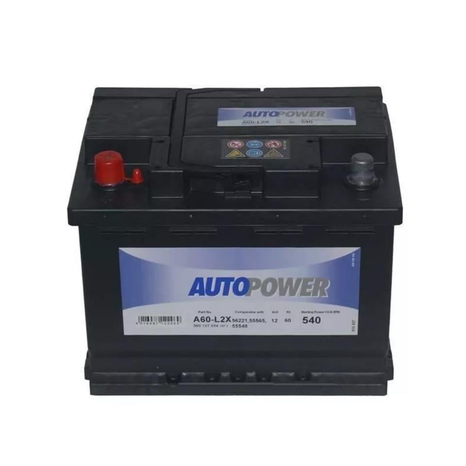 AUTOPOWER 12V 60 AH AKÜ 540 A (EN) (242*175*190)