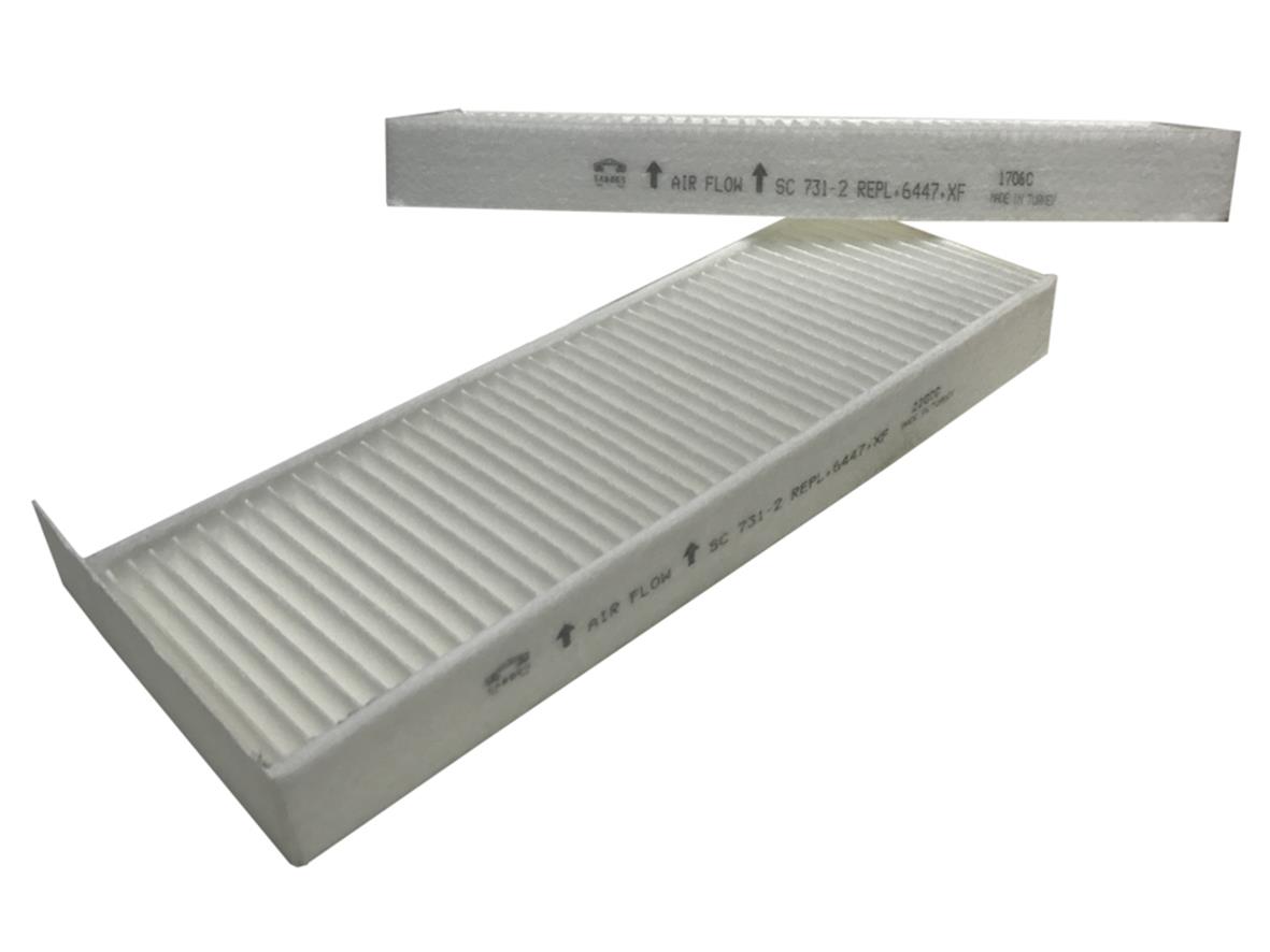 SARDES POLEN FİLTRESİ (2'Lİ) ALFA ROMEO-CITROEN-FIAT-OPEL-PEUGEOT