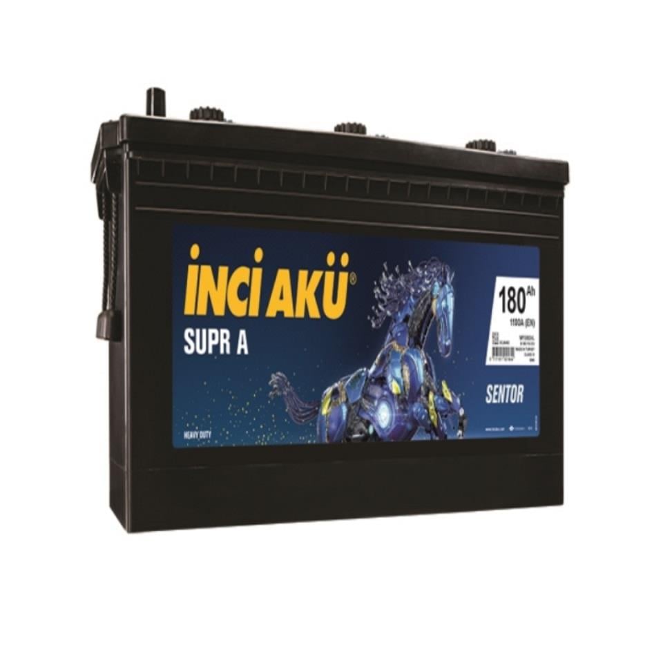 İNCİ 12V 180 AH AKÜ SUPR A SENTOR 1100 A (EN) (513*223*220)