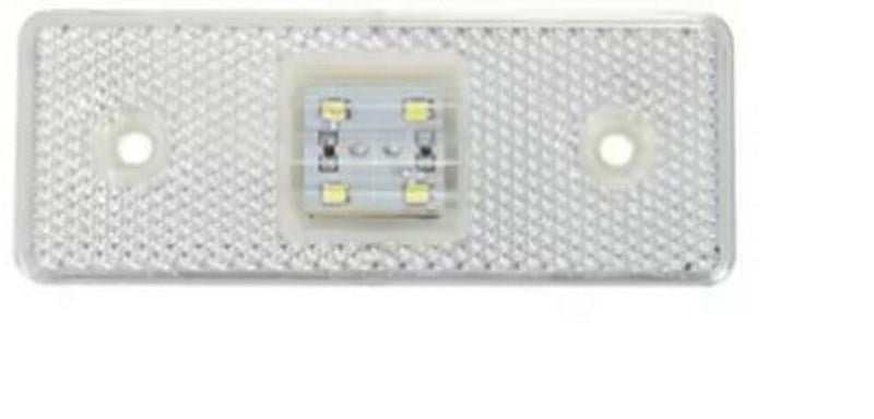 24 YAN SİNYAL LAMBASI SİDE MARKER (LEDLİ) BEYAZ