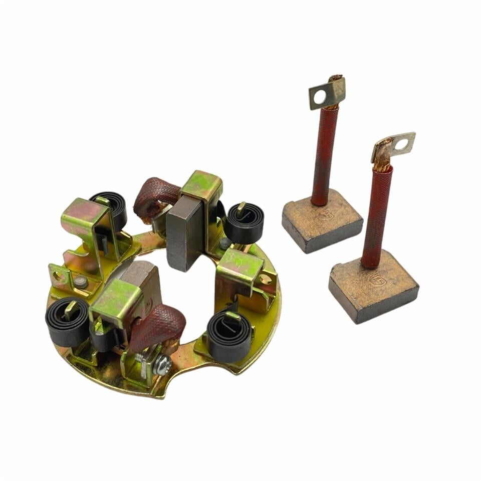 24V MARŞ KÖMÜR YUVASI NIKKO TİPİ (4 KÖMÜRLÜ) ATLAS COPCO-KOMATSU PC200/PC300