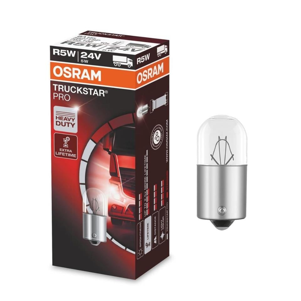 OSRAM 24V 67 AMPUL 5W (SARSINTIYA DAYANIKLI)