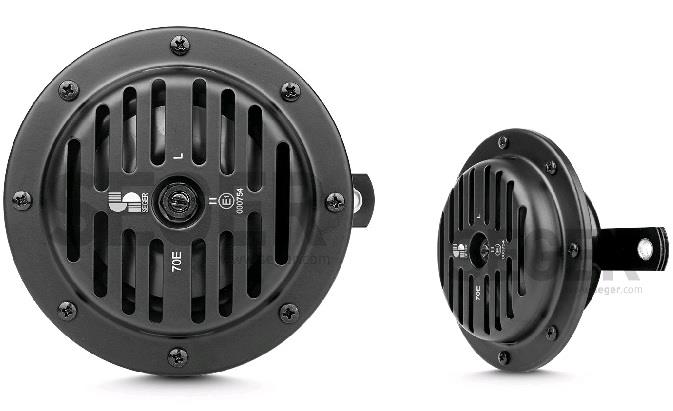 SEGER 12V DİDİT KORNA 320/390 HZ SÜPERSONIC SÜPERTON (TAKIM)