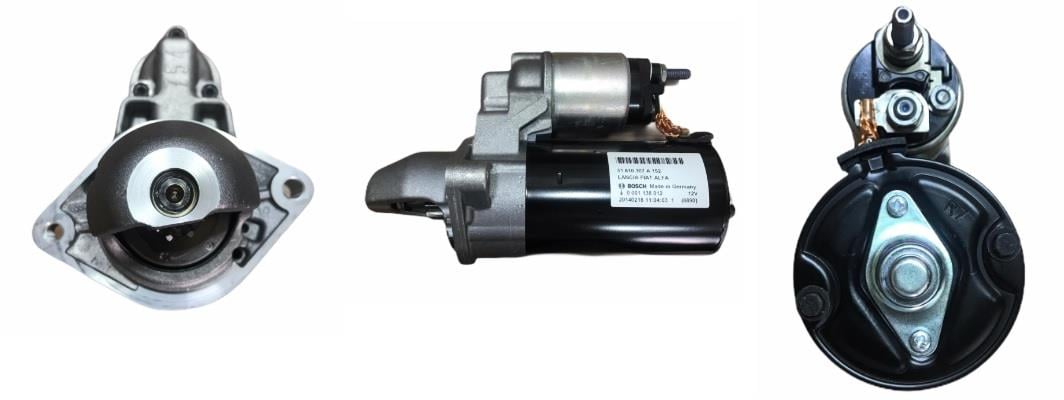BOSCH 12V MARŞ MOTORU 10 DİŞ 1.4 KW FIAT 1.3 MULTIJET/OPEL 1.3 CDTI (START-STOP)
