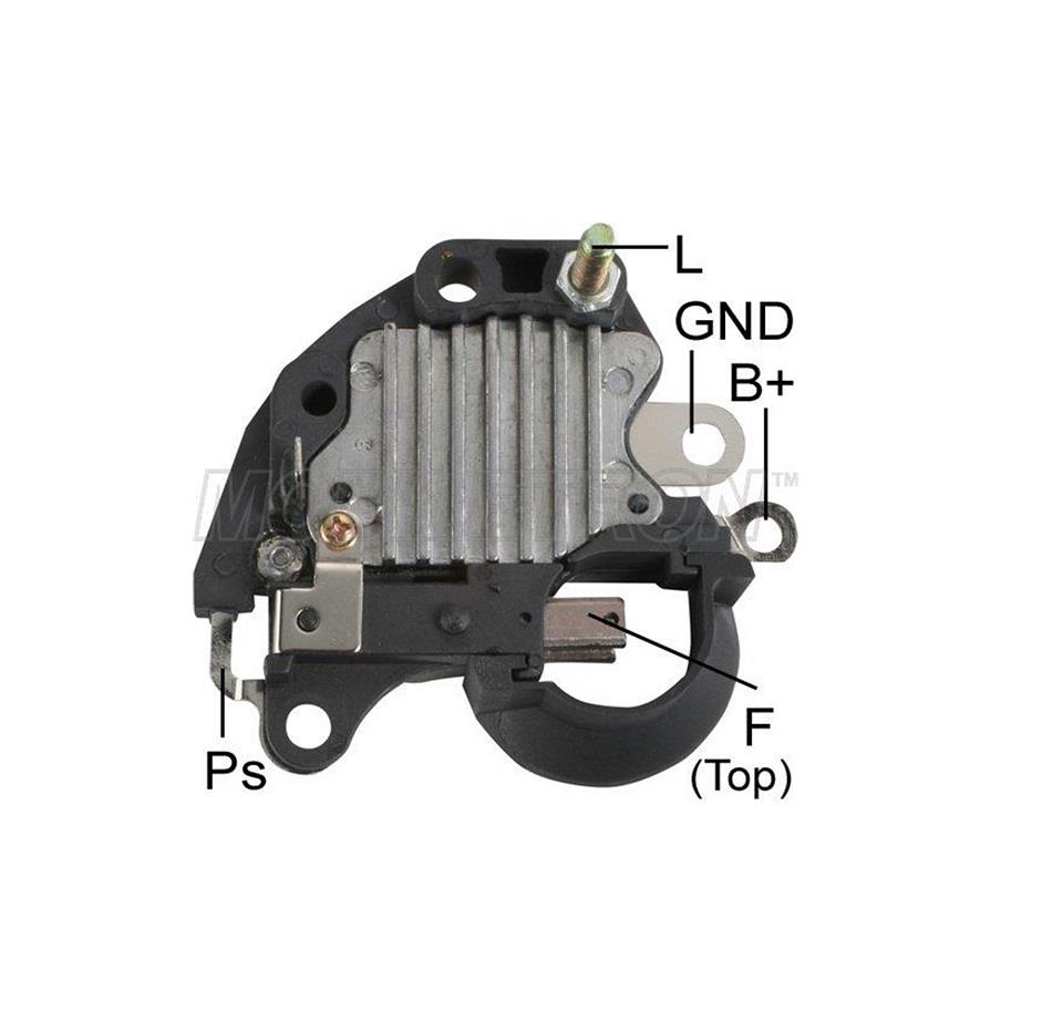 12V KÖMÜRLÜ KONJEKTÖR MARELLI-DENSO TİPİ (TEK CIVATALI KISA) (L)