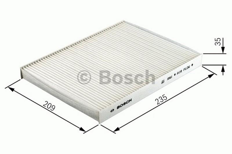 BOSCH POLEN FİLTRESİ FORD FOCUS II-VOLVO C30/S40/V50/C70