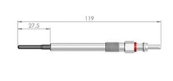 4.4V KIZDIRMA BUJİSİ NEMO-FIORINO-BIPPER (EURO 5) (ET.1 GERMANY)