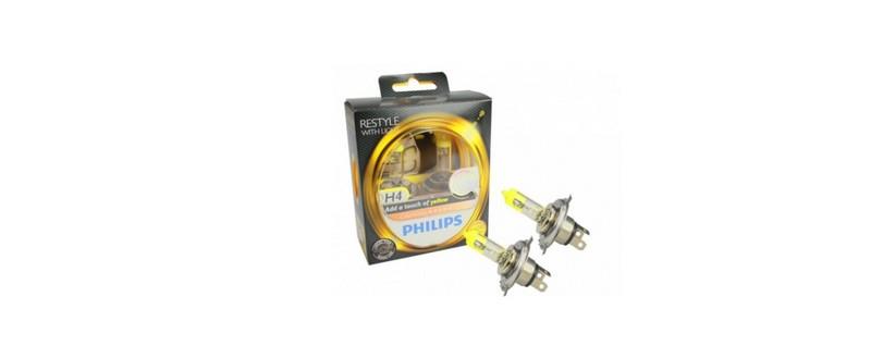 PHILIPS 12V H4 AMPUL 60/55W COLOR VISION +%60 FAZLA IŞIK SARI (2 AD)