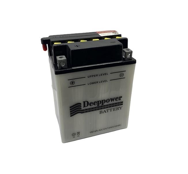 DEEPPOWER 12V 14 AH MOTOSİKLET AKÜSÜ (136*91*178) (YB14A-A2) (TERS KUTUP)