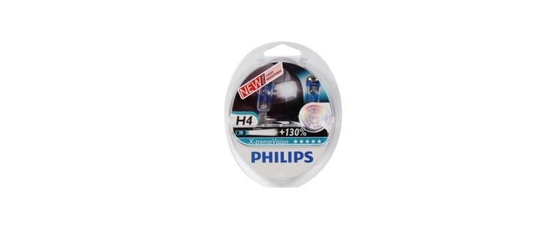 PHILIPS 12V H4 AMPUL 60/55W X-TREME VISION +%130 FAZLA IŞIK (2 AD)