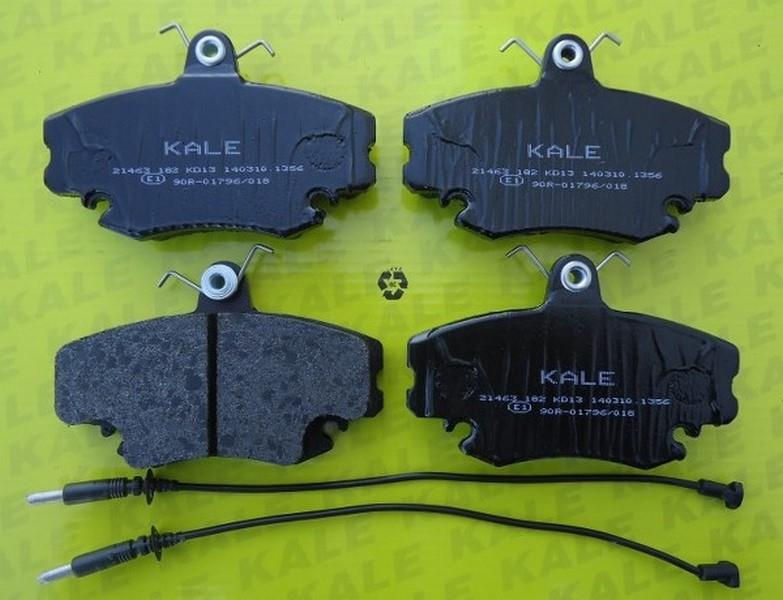 KALE ÖN FREN BALATASI FİŞLİ (KANCALI) DACIA-PEUGEOT-RENAULT