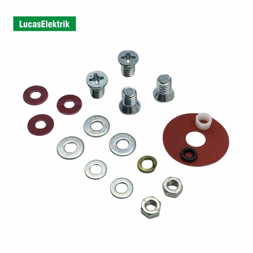 LUCAS MARŞ YASTIK ÇEKİRDEK CIVATASI (M127) (M9*1.5 / BOY:15 MM) (TAKIM)