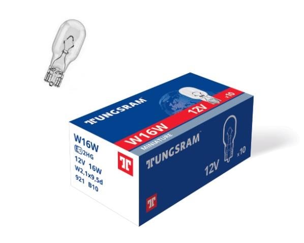 TUNGSRAM 12V DİPSİZ AMPUL T15 16W