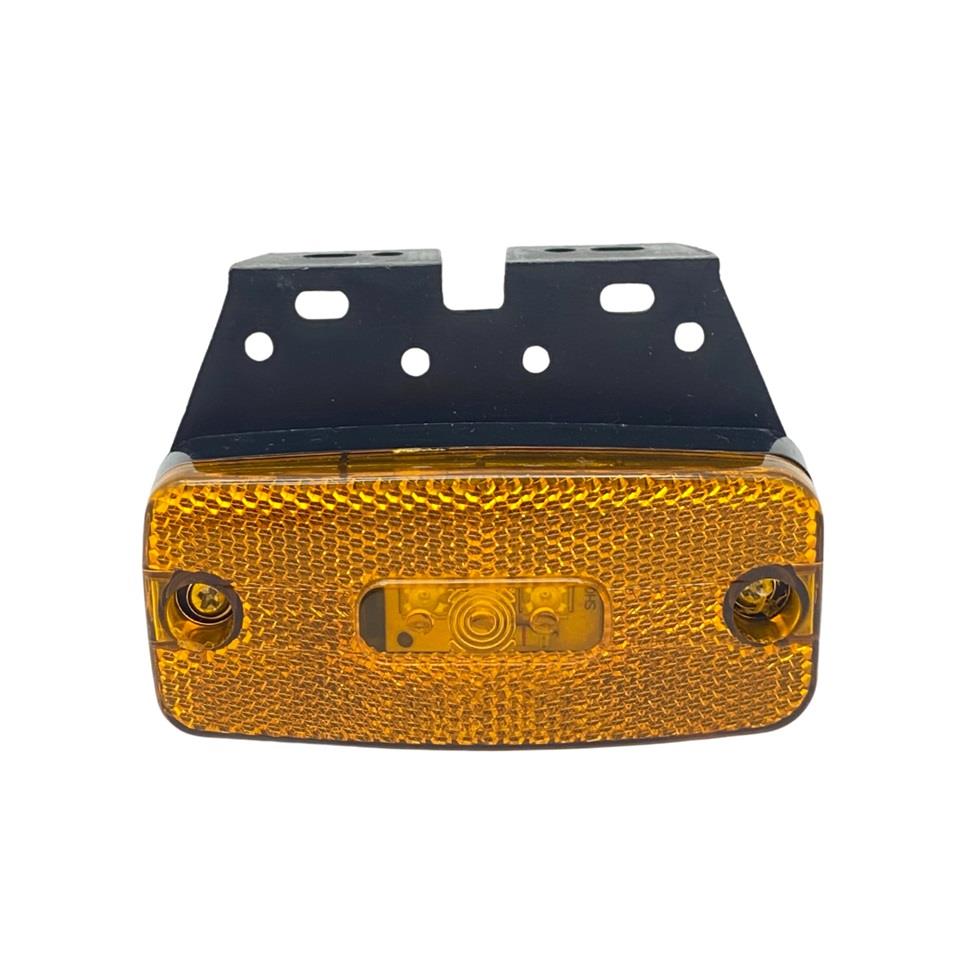 12V-24V DORSE YAN SİNYAL LAMBA SİDE MARKER (3 LEDLİ) (DIŞA BAĞLANTI) (OVAL) (110*48 MM)