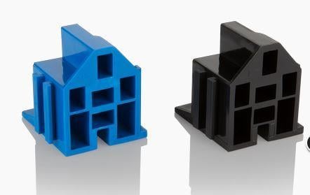 RÖLE SOKETİ (RÖLE YUVASI) 5 UÇLU MAVİ-SİYAH (2 AD)