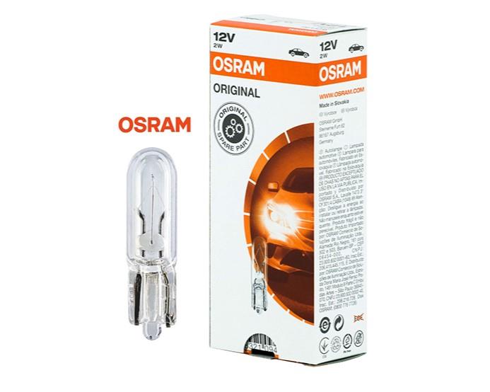 OSRAM 12V DİPSİZ AMPUL T5 2W