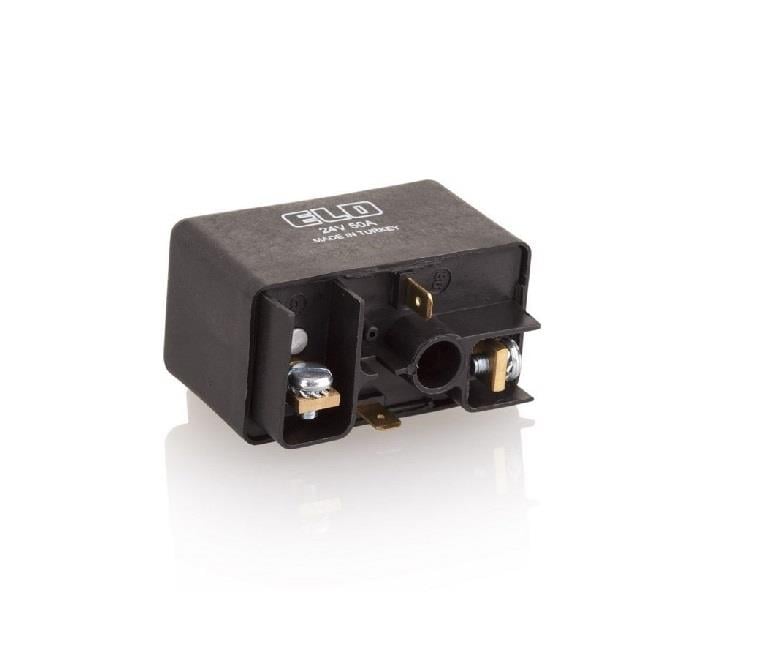 24V RÖLE 4 UÇLU 50 A (BÜYÜK TİP) (DİRENÇLİ)