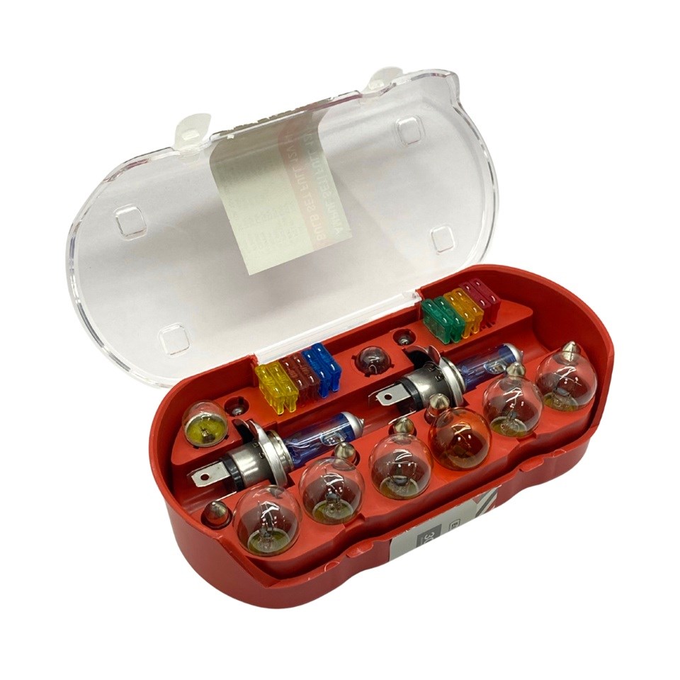 12V H4 AMPUL-SİGORTA SETİ (ACİL SET) (+%220 FAZLA IŞIK) (30 PARÇA)