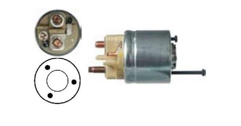 VALEO 12V MARŞ OTOMATİĞİ (3 DELİK) M5 SOL /