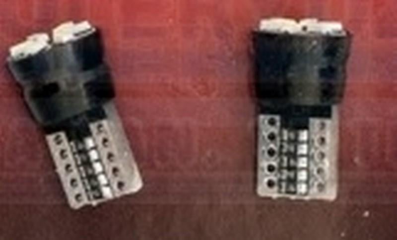 12V DİPSİZ AMPUL 6 LEDLİ T10 BEYAZ (SG) CB (2 AD)