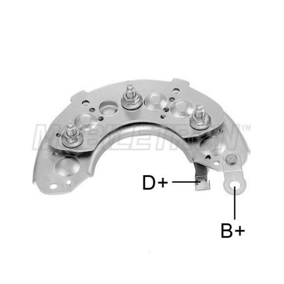 DİYOT TABLASI  HITACHI TİPİ 118 MM (İKAZ DİYOTLU) ISUZU-NISSAN