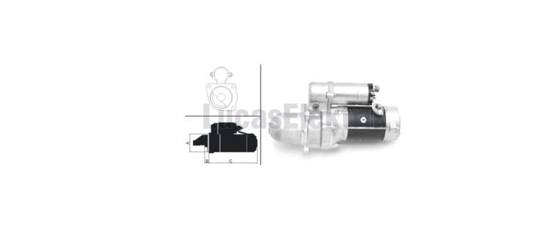 LUCAS 24V MARŞ MOTORU DELCO TİPİ 10 DİŞ 4.5 KW 28MT
