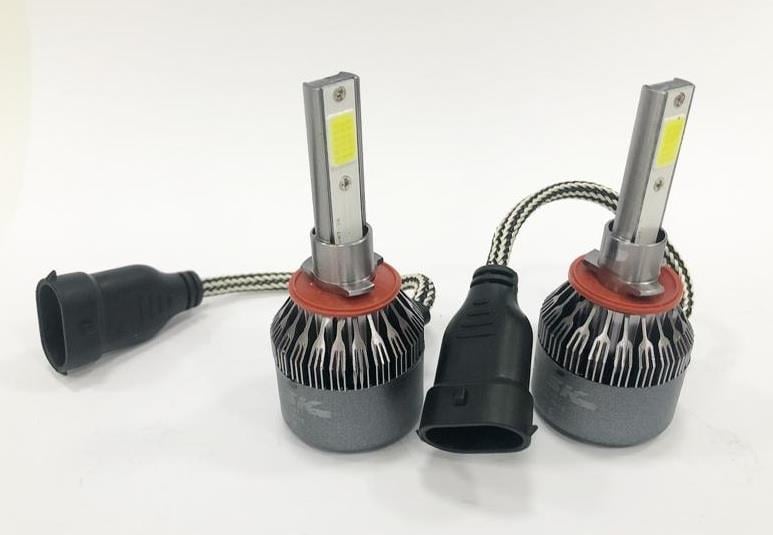 10V-30V H27 COB LED XENON FAR AMPUL SETİ (881) 6000K 6500 LÜMEN