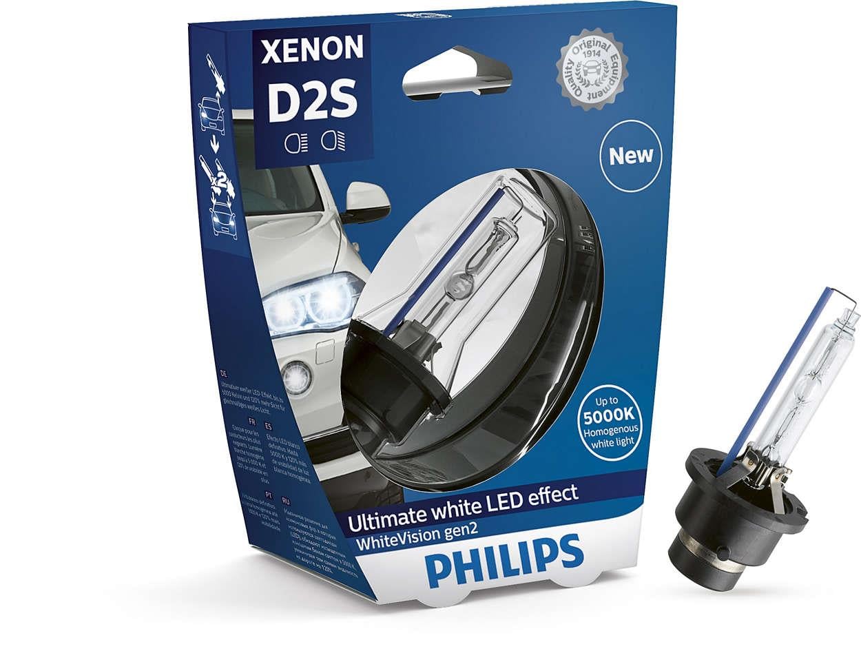 PHILIPS 12V-85V XENON AMPUL D2S 35W +%120 FAZLA IŞIK 5000K