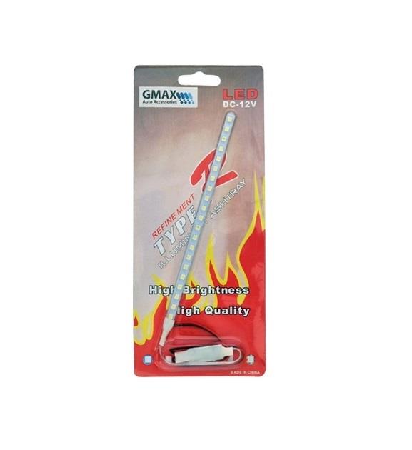 12V ŞERİT LED MAVİ (ÇAKARLI) (21 LEDLİ) (15 CM)