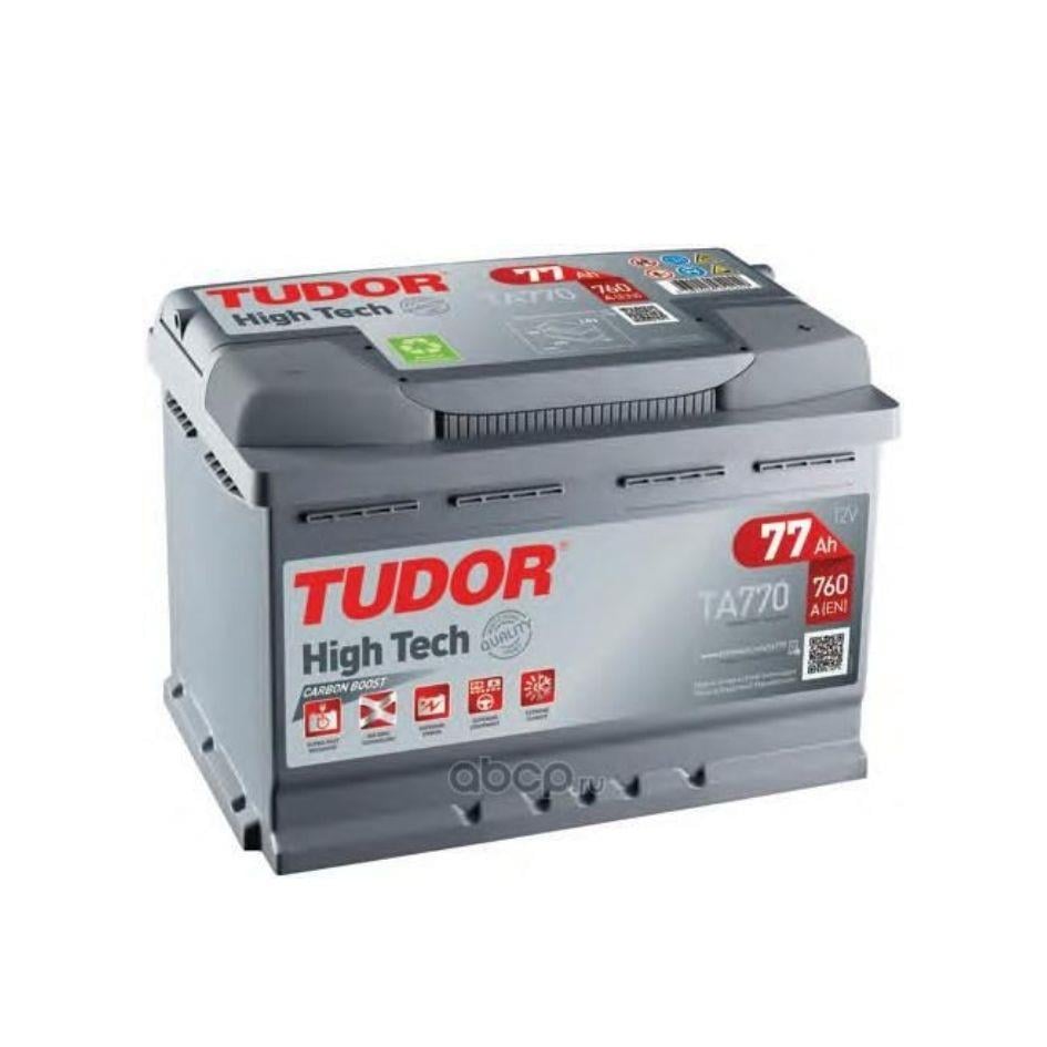 TUDOR 12V 77 AH AKÜ HIGH TECH 760 A (EN) (278*175*190)