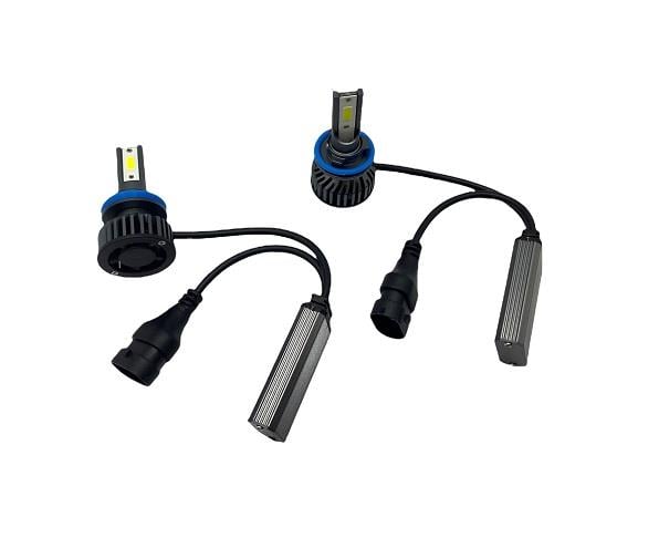 9V-32V H11 DOB LED XENON FAR AMPUL SETİ CAN BUS 6500K 8000 LÜMEN
