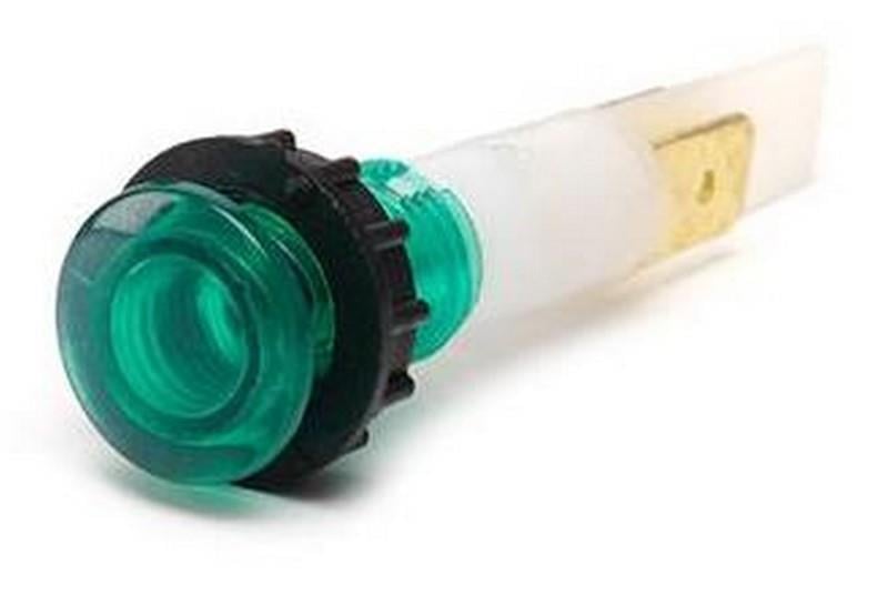 EMAS 24V GÖZ LAMBA AMPULÜ 10 MM YEŞİL (FİŞLİ)