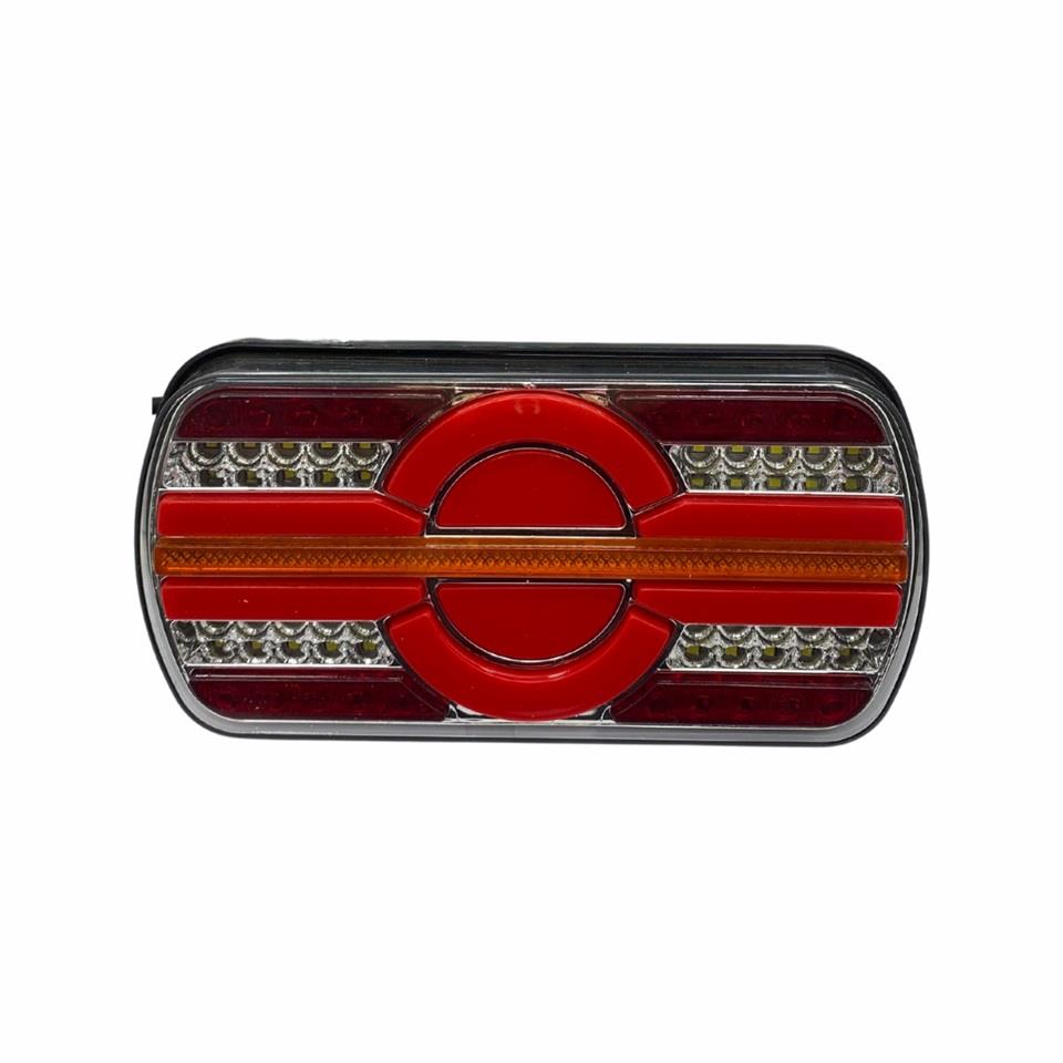 12V-24V STOP LAMBASI LEDLİ (KAYAR SİNYALLİ) (225*100 MM) UNIVERSAL