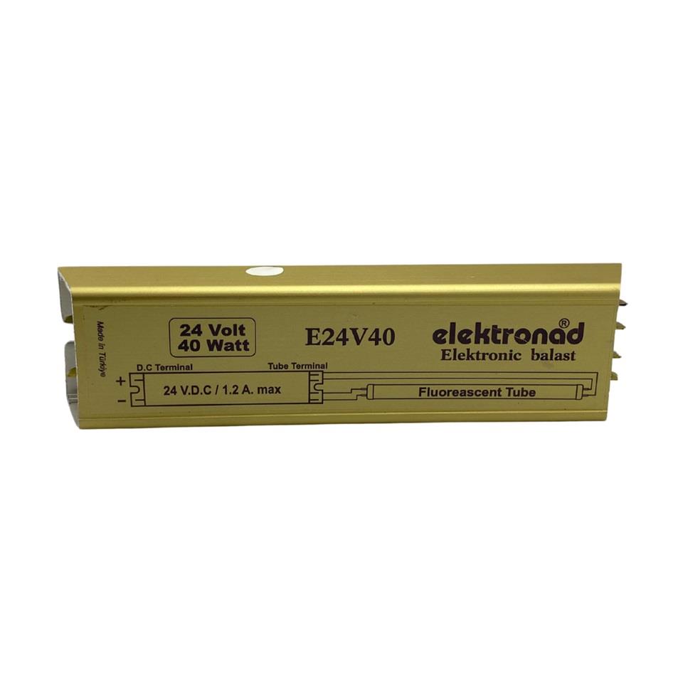 ELEKTRONAD 24V FLORESAN BALASTI 40W (6 ÇIKIŞ)