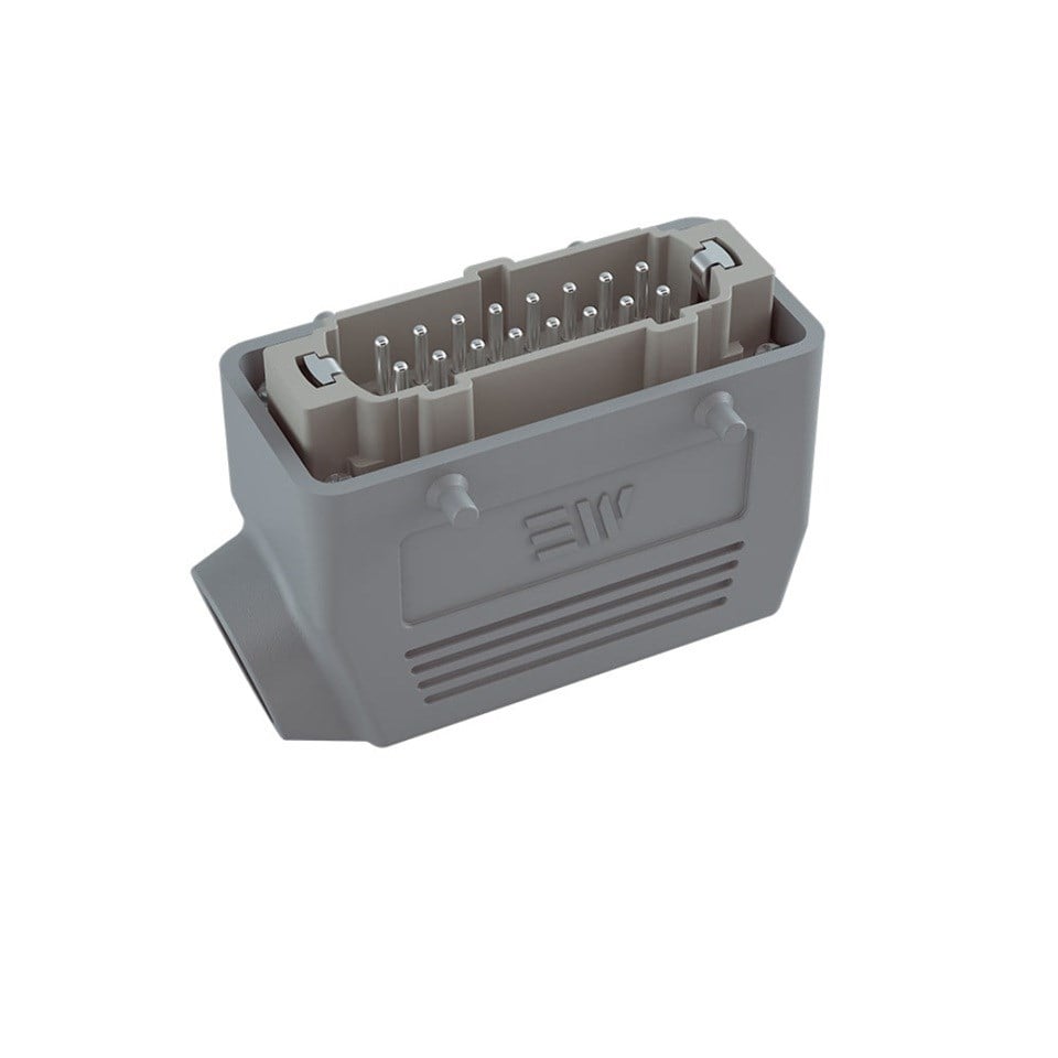 ÇOKLU MAKİNE UZATMA FİŞİ 16X16 A (ERKEK) (PRİZ) (YANDAN GİRİŞ)