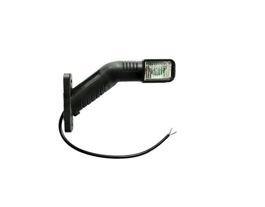 24V DORSE DIŞ İŞARET BOYNUZ TAKOZ LAMBASI EĞRİ (LEDLİ) (SARI-KIRMIZI-BEYAZ) SAĞ