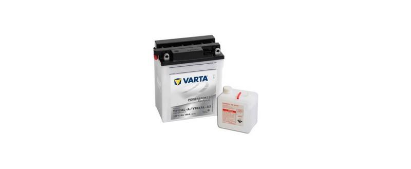 VARTA 12V 12 AH MOTOSİKLET AKÜSÜ 160 A (EN) (136*82*161) (YB12AL-A2)